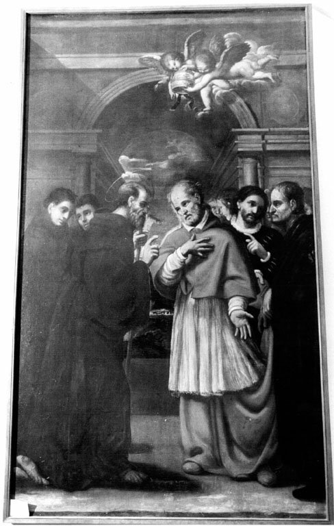 San Francesco di Paola predice il papato al cardinale Francesco Della Rovere (di